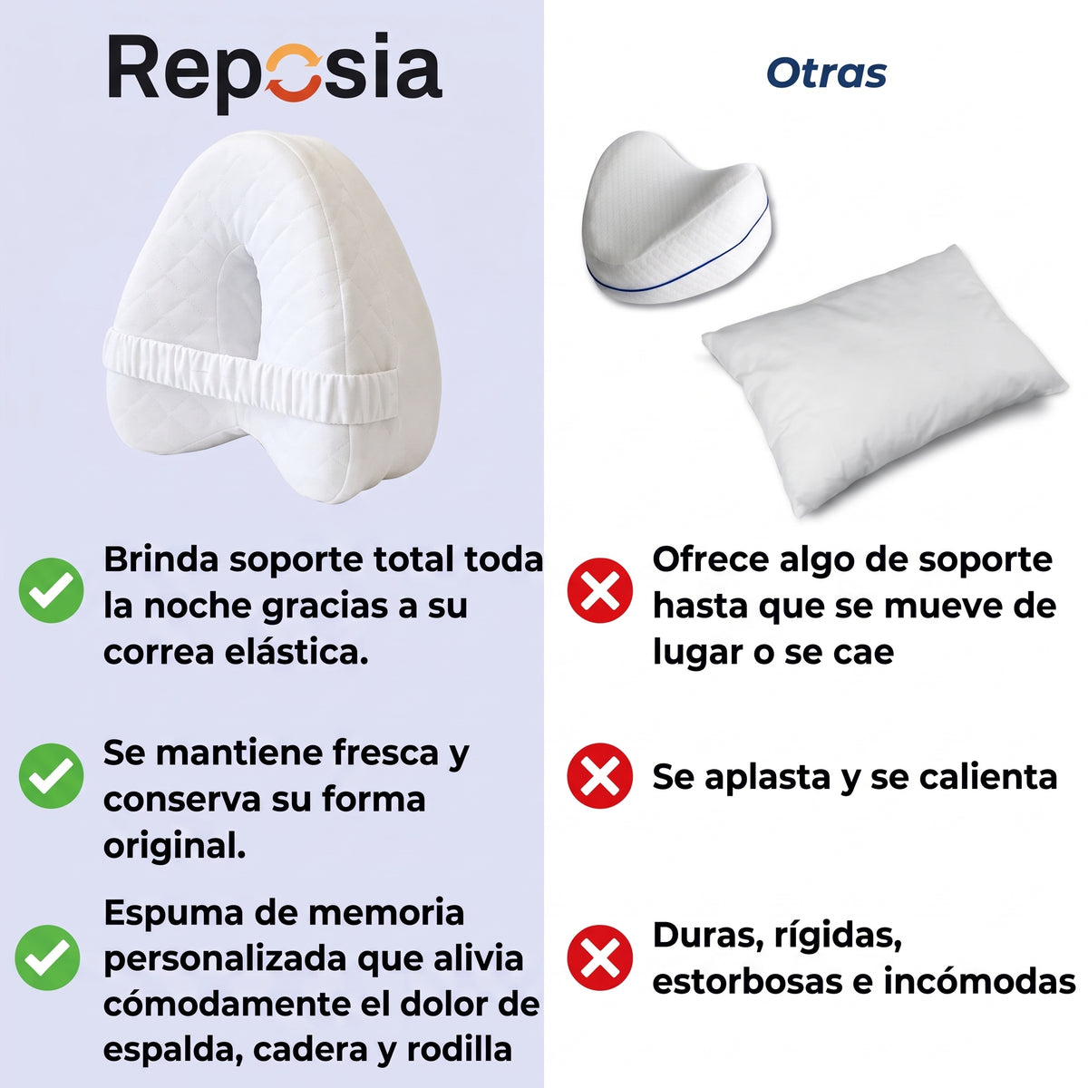 Almohada de alineación Reposia™️
