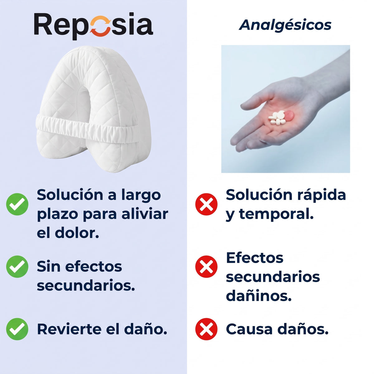 Almohada de alineación Reposia™️
